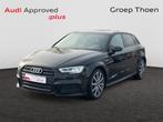 Audi A3 Sportback A3 Sportback 30 TFSI Sport (EU6d-TEMP), Auto's, Navigatiesysteem, Zwart, Handgeschakeld, A3
