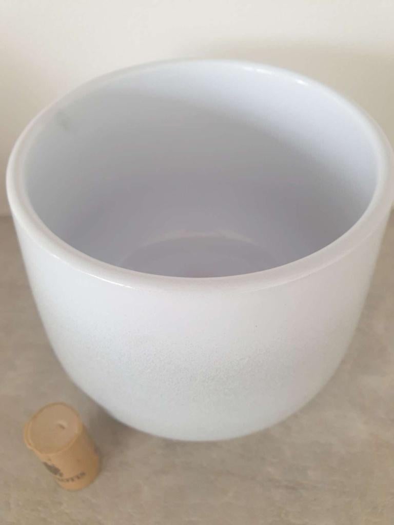 Bloempotje Ubertopf wit-grijs Serie 620-13cm H11 x diam 11cm, Ophalen, Binnen