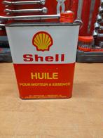 ancien bidon huile vide shell moteur essence, Envoi, Utilisé, Autres types