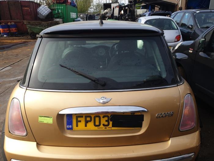 Achterklep van een Mini Cooper (859), Auto-onderdelen, Carrosserie, Achterklep, Mini, Gebruikt, 3 maanden garantie, Ophalen of Verzenden