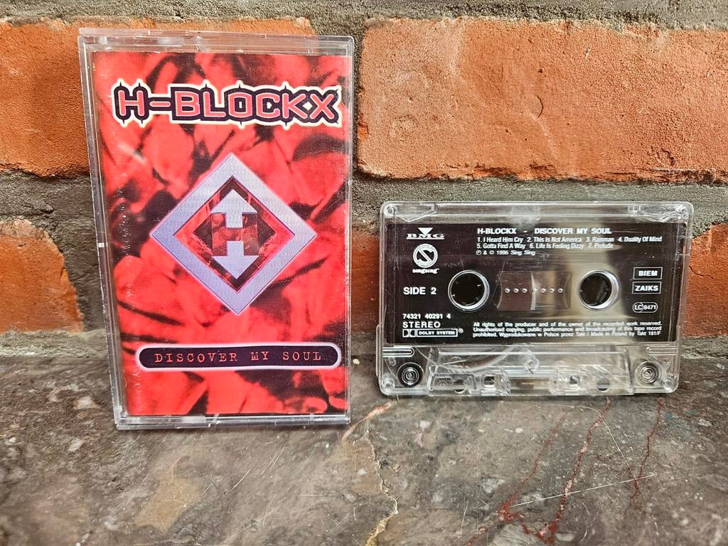 H-Blockx - Discover My Soul Cassetteband, Enlèvement ou Envoi