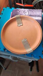 Onderschaal in terracotta, Ophalen, Terracotta