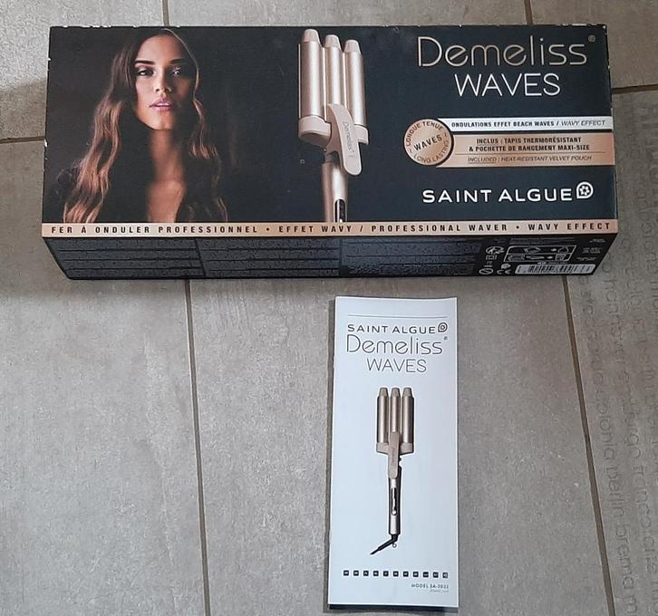 boucleur effet plage Demeliss Saint Algue, Bijoux, Sacs & Beauté, Beauté | Soins des cheveux, Comme neuf, Fer à friser ou Lisseur