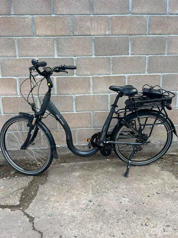 Elektrische fiets prestige extra lage opstap en middenmotor, Fietsen en Brommers, Elektrische fietsen, Ophalen