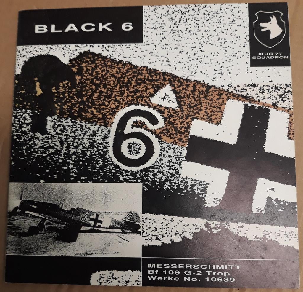 Brochure sur le Messerschmitt Bf-109G-2, Collections, Aviation, Enlèvement ou Envoi, Utilisé, Livre ou Revue