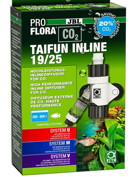 Taifun Inline 19/25 CO2-diffusor voor aquaria, Dieren en Toebehoren, Ophalen, Gebruikt
