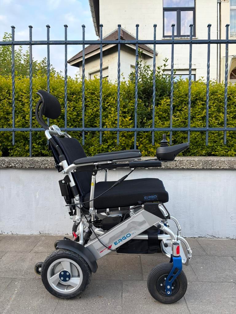 Fauteuil roulant électrique pliable Ergo Concept 08 L, Divers, Enlèvement ou Envoi, Pliant, Comme neuf, Fauteuil roulant électrique