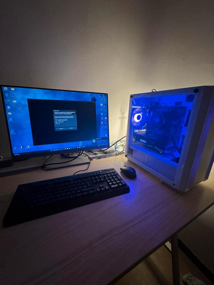 PC Gamer Ryzen 5 5600 / RX 6650 XT / 16GB RAM, Informatique & Logiciels, Ordinateurs de bureau, Comme neuf, 16 GB, Enlèvement