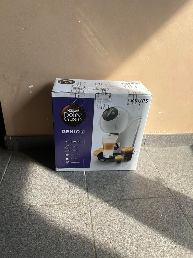 Dolce gusto genio krups WIT GLOEDNIEUW, Enlèvement ou Envoi, Neuf