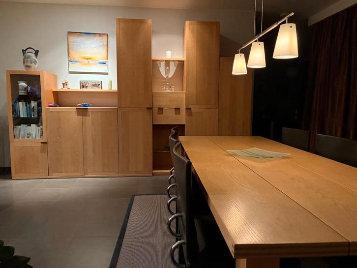 Ensemble de salle à manger — table+bibliothèque+meuble mural, Maison & Meubles, Mobilier complet, Enlèvement