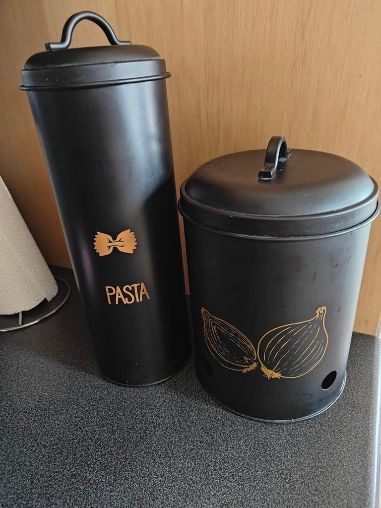 Boîte de rangement pâtes et oignons, Maison & Meubles, Enlèvement ou Envoi, Boîte