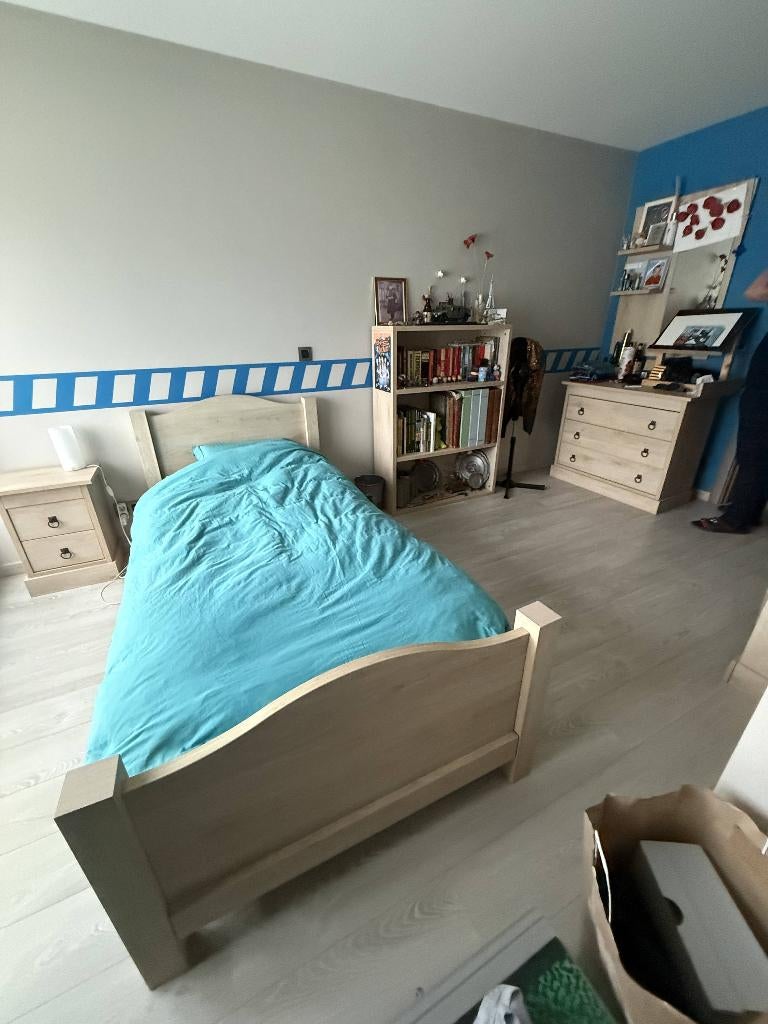 1 persoonsbed, Huis en Inrichting, Slaapkamer | Bedden, Ophalen, Verstelbaar, 90 cm, Eenpersoons