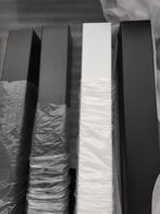 Poteau tube Aluminium portail, portillon 7016,9005,9010, Clôture