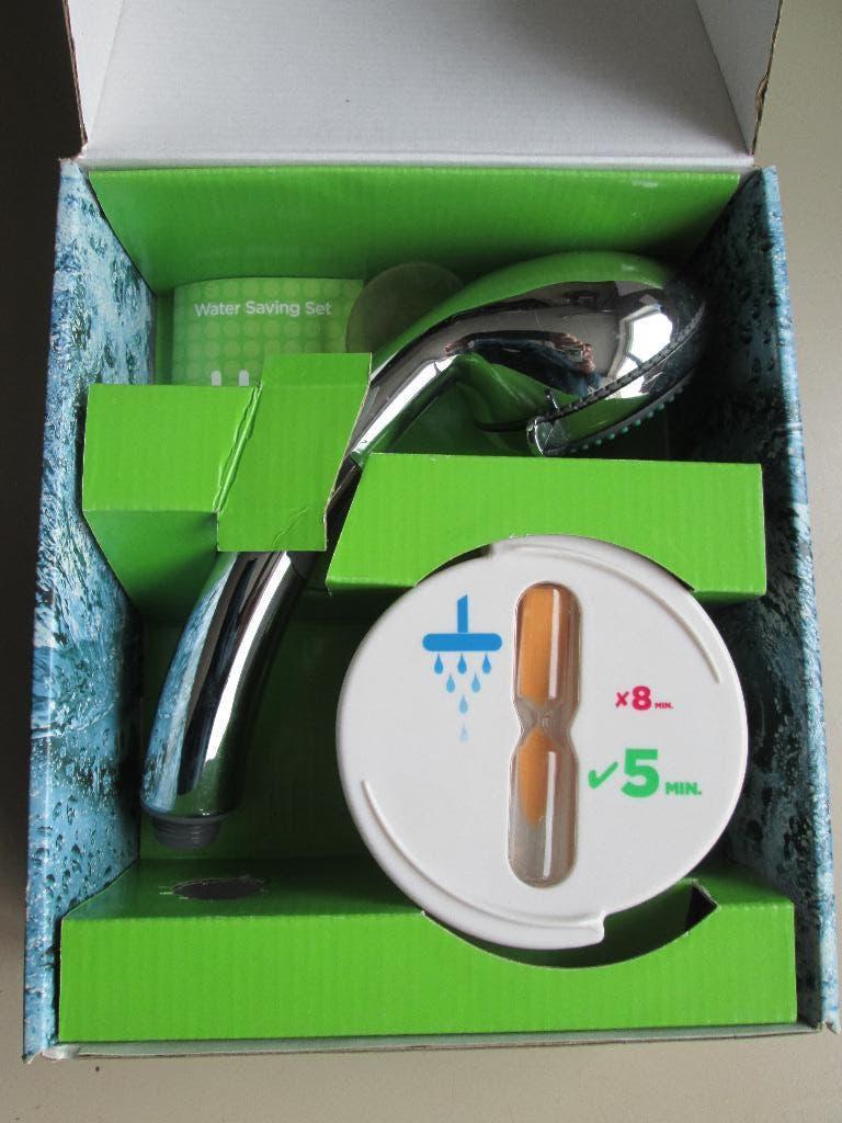 Pommeau de douche économiseur d'eau, Enlèvement ou Envoi, Neuf, Chrome, Douche