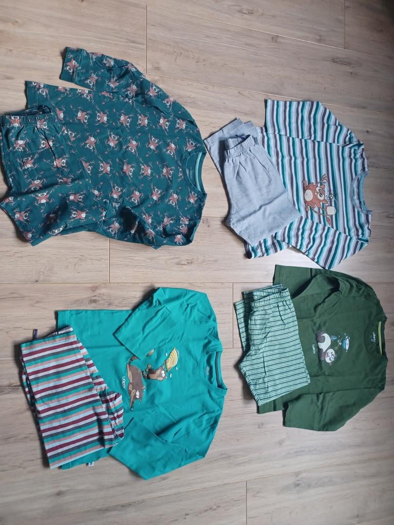 Pyjama's woody ( katoen) maat 116, Kinderen en Baby's, Kinderkleding | Maat 116, Nacht- of Onderkleding, Gebruikt, Jongen of Meisje