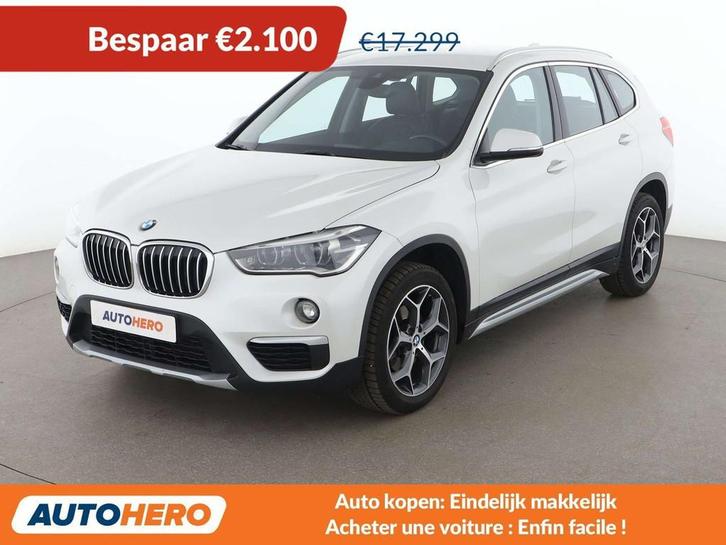 BMW X1 xDrive 18d xLine (bj 2016, automaat), Auto's, BMW, Te koop, X1, 4x4, ABS, Adaptive Cruise Control, Airbags, Airconditioning