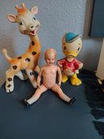Vintage speelgoed giraf, Kwak (Disney), popje (antiek), Enlèvement ou Envoi