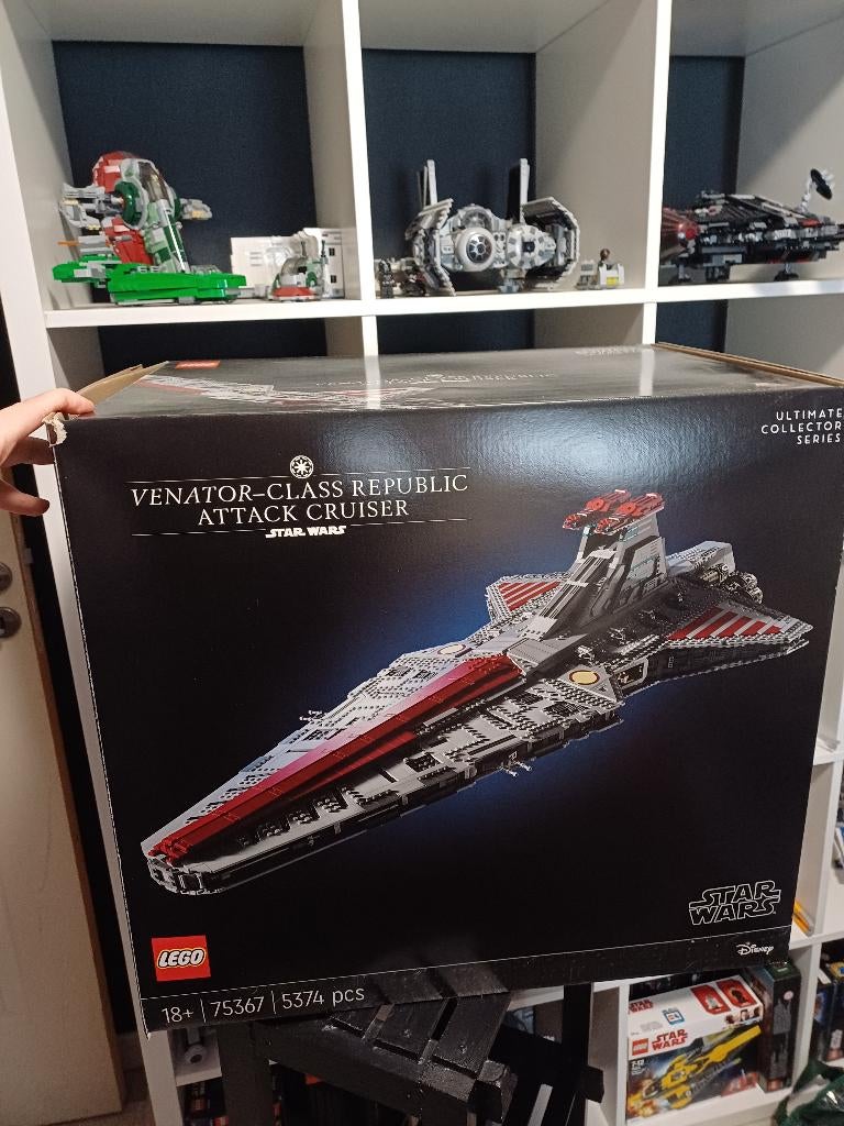 LEGO star wars UCS Venator  75367 (SCELÉ), Kinderen en Baby's, Speelgoed | Duplo en Lego, Ophalen, Star Wars, Nieuw, Complete set
