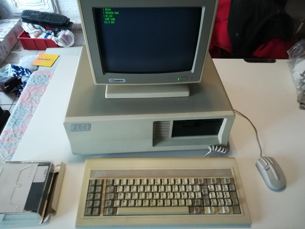 Vintage pc ELCI IBM?, Informatique & Logiciels, Ordinateurs Vintage, Enlèvement ou Envoi