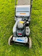 Tondeuse professionnelle izeki moteur honda, Tondeuse rotative, Tondeuses à gazon à essence, Utilisé, Bac de ramassage