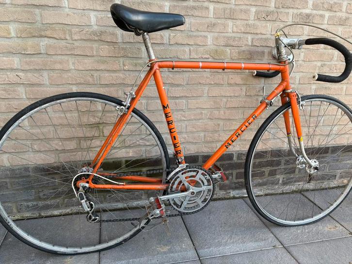 VÉLO VINTAGE MERCIER ORANGE – 100% D’ORIGINE, Vélos & Vélomoteurs, Vélos | Vélos de course, Comme neuf, Acier, Enlèvement