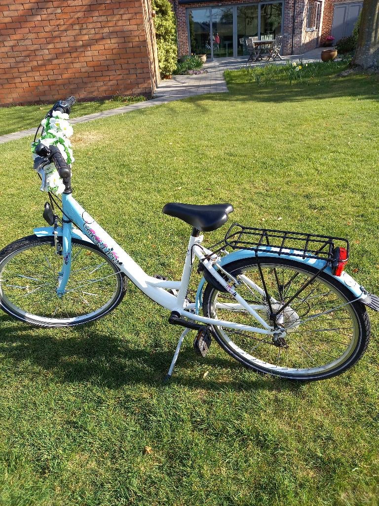 Kinderfiets Golden Lion 24inch + helm, Enlèvement