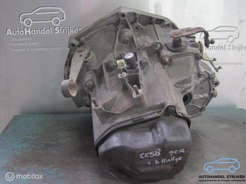 Gebr.&revisie versn.bak 20cc58 20cd15 Peugeot 106 1.6 Rallye, Gebruikt, Ophalen of Verzenden, Peugeot, Peugeot