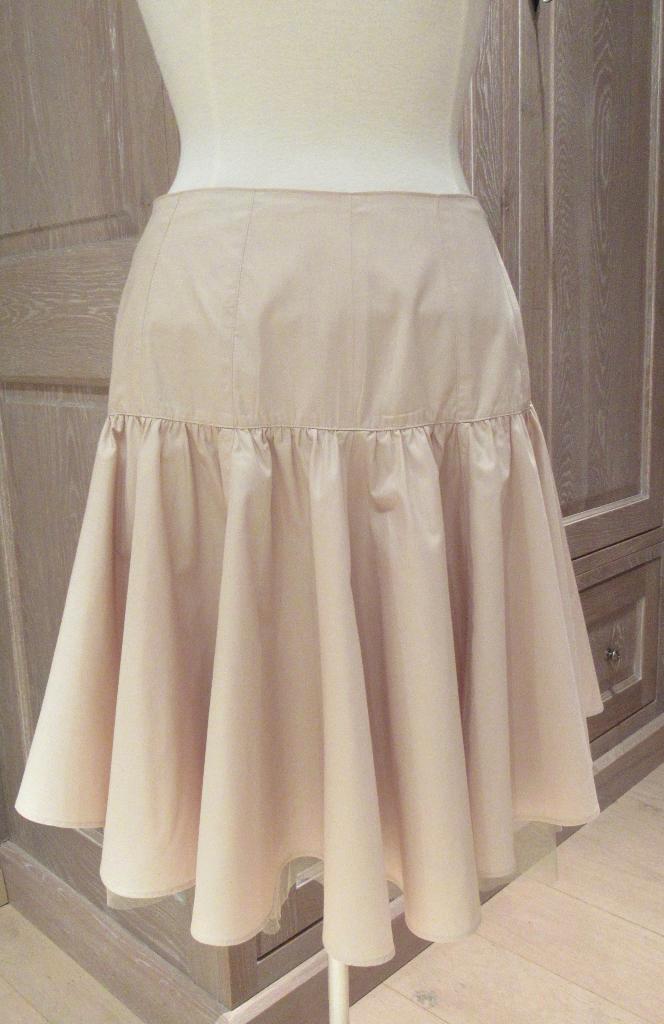 Nieuwe Isabell Kristensen rok met afgeronde panden, Medium, Vêtements | Femmes, Jupes, Neuf, Beige, Envoi