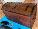 Zware houten kist, Ophalen, 100 tot 150 cm, 50 tot 75 cm, Zo goed als nieuw