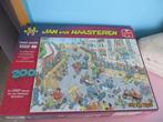 puzzel jan van haasteren 1000 stuks de zeepkistenrace, Ophalen of Verzenden, 500 t/m 1500 stukjes, Gebruikt, Legpuzzel