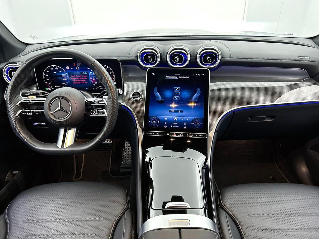 Mercedes-Benz GLC-Klasse 200 4MATIC SUV AMG Line Night Pack, Automaat, Stof, Gebruikt, Zwart