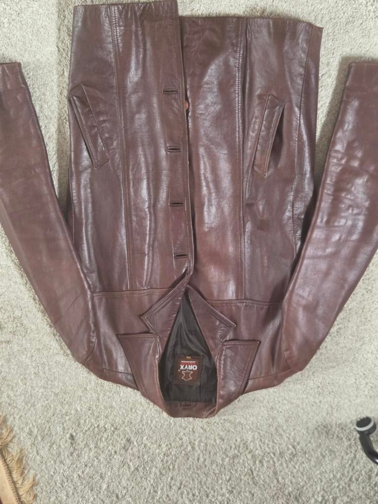 Veste en cuir véritable  ORYX XL, Enlèvement
