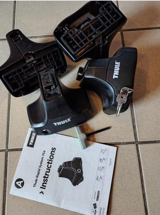 Thule Rapid systeem 754 voeten, Auto diversen, Dakdragers, Gebruikt, Ophalen of Verzenden