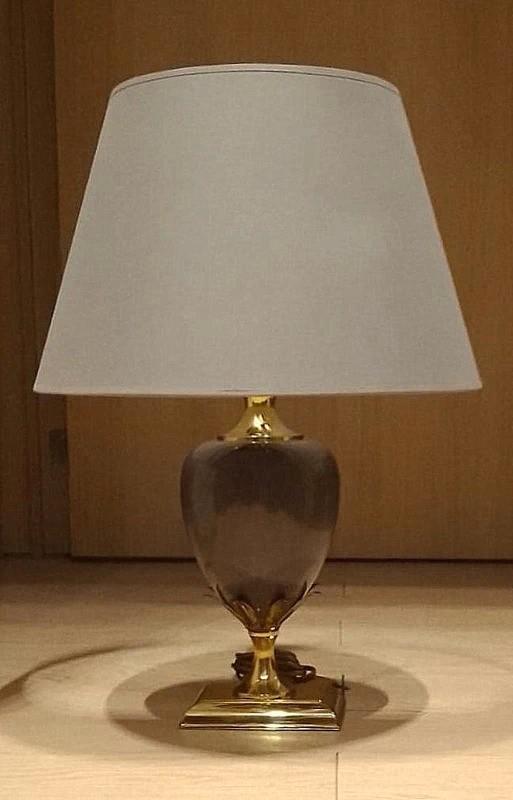 Lampe de table Maison Le Dauphin France, Antiquités & Art, Antiquités | Porcelaine, Enlèvement