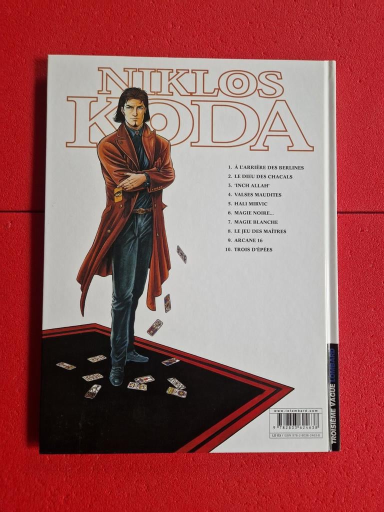 Bd niklos koda 10,EO, avec 4 cartes de tarot, Ophalen of Verzenden