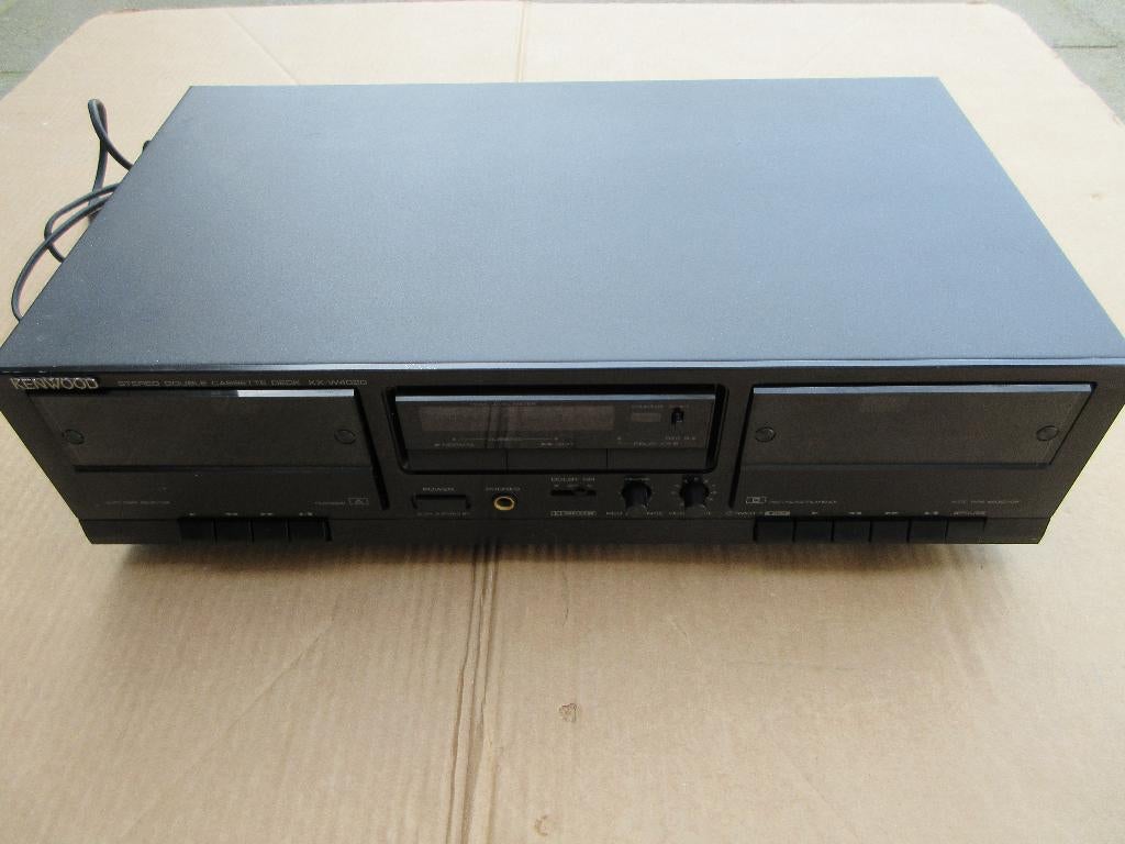 Kenwood double cassette deck, Ophalen, Kenwood