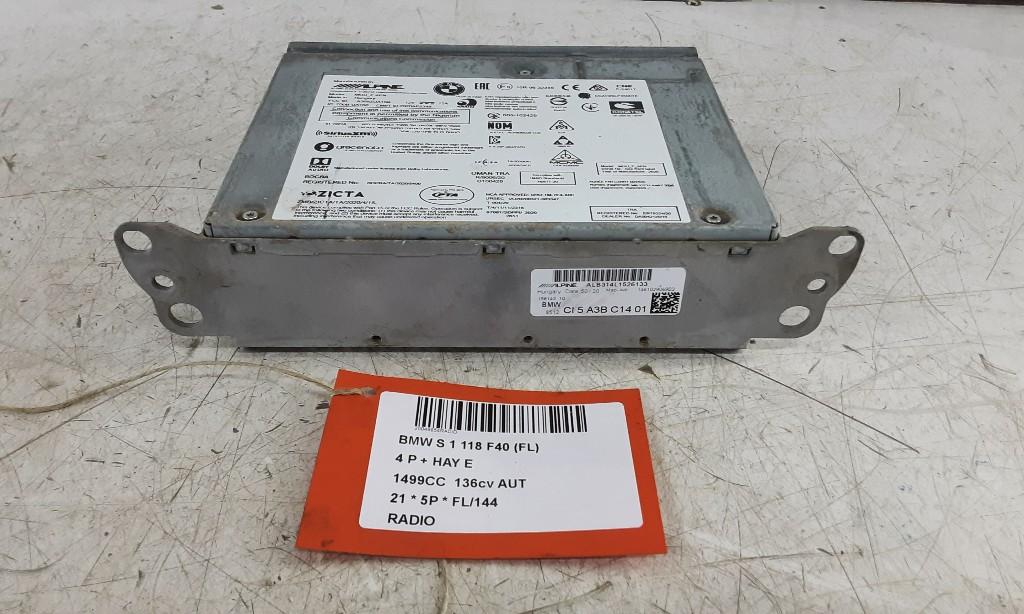 RADIO BMW 1 serie (F40) (01-2019/-) (CI5A3BC1401), Gebruikt, BMW