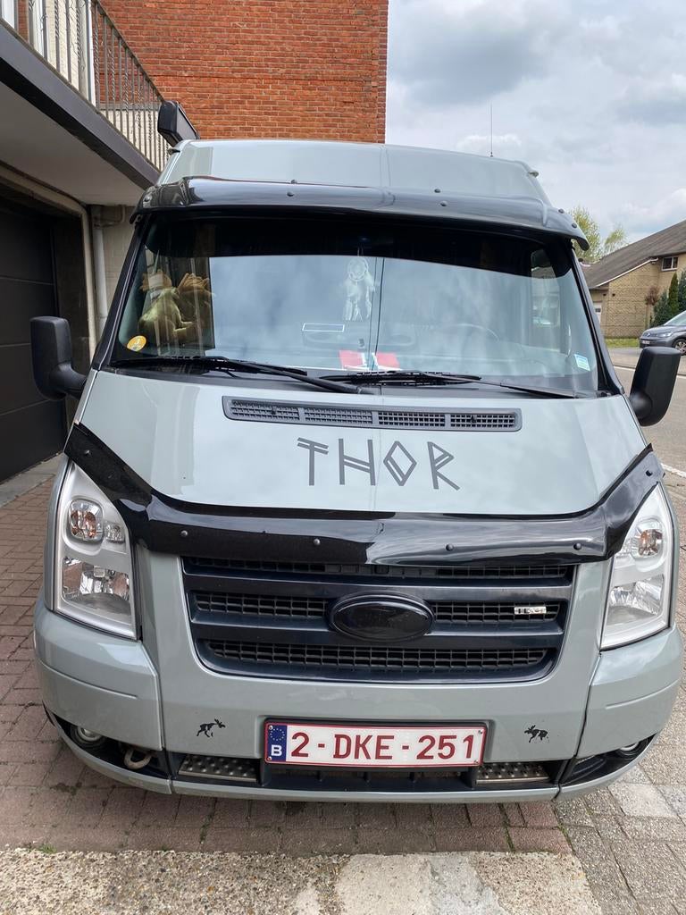 Ford Transit Buscamper, Caravanes & Camping, Camping-cars, Particulier, Ford, Toilette chimique, Réfrigérateur, Auvent, Enlèvement