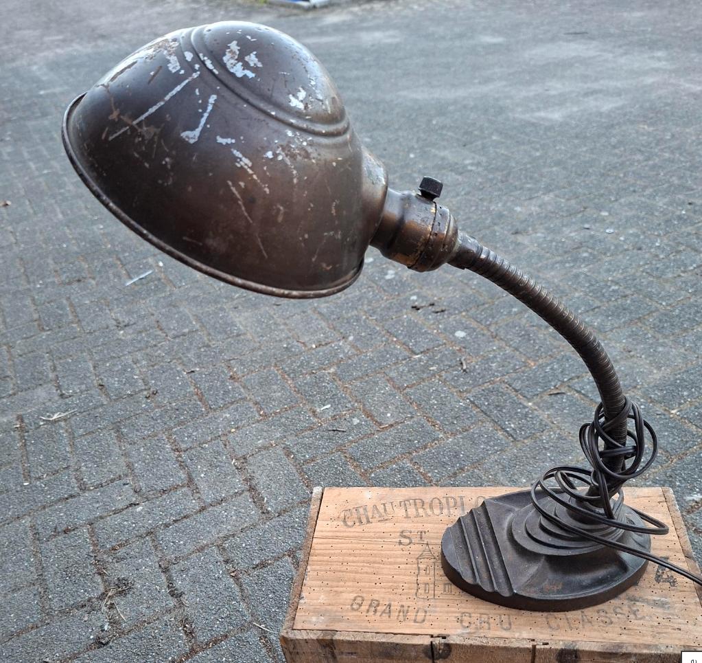 LAMPE DE BUREAU VINTAGE, Antiquités & Art, Enlèvement ou Envoi