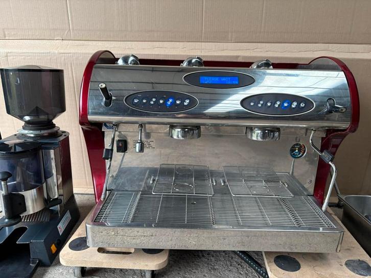 Machine à café Carimali 2 groupes + moulin, Articles professionnels, Horeca | Équipement de cuisine, Café et Espresso, Utilisé