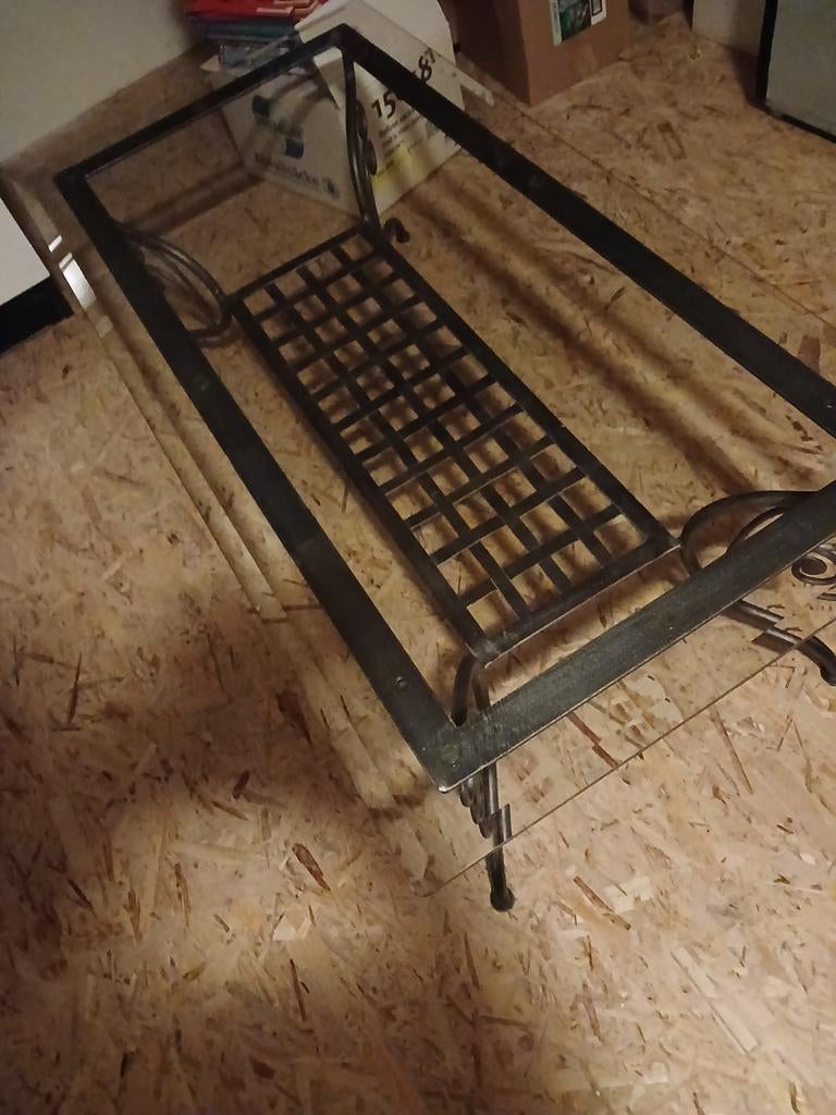 Table de salon, Maison & Meubles, Enlèvement, Verre