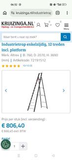 Altrex Pro Plus Taurus, Ophalen, Zo goed als nieuw, Ladder, 4 meter of meer