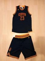 Ensemble Vareuse maillot basket Cavs 23 James Adidas 14 ans, Enlèvement, Utilisé, Vêtements