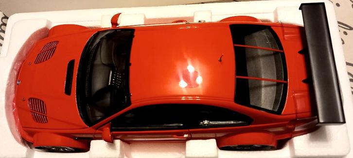 1/18 BMW M3 E46 GTR street 2001 Minichamps, Hobby en Vrije tijd, Modelauto's | 1:18, Nieuw, Auto, MiniChamps, Ophalen of Verzenden