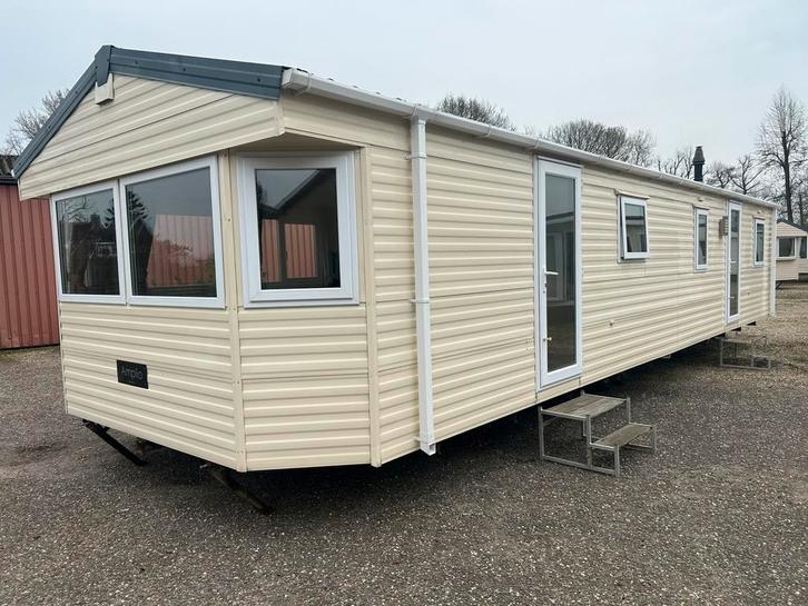 Unieke Delta Amplio 4slpk, 10 slaapplaatsen Luxe uitvoering., Caravans en Kamperen, Stacaravans, meer dan 6, Ophalen of Verzenden