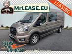 Leasing / Renting FORD TRANSIT 6 ZIT DUBBEL CABINE, Auto's, Bluetooth, Euro 6, Bedrijf, 6 zetels