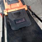 elektrisch grasmachine  black en decker, Tuin en Terras, Grasmaaiers, Ophalen, Cirkelmaaier, Elektrische grasmaaier, Opvangbak