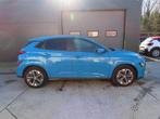 Hyundai KONA e-Kona 64 kWh Techno PowerPack (bj 2021), Automaat, Zwart, Blauw, Leder