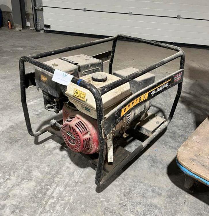 Generator HONDA motor, Bricolage & Construction, Générateurs, Comme neuf, Essence, Enlèvement