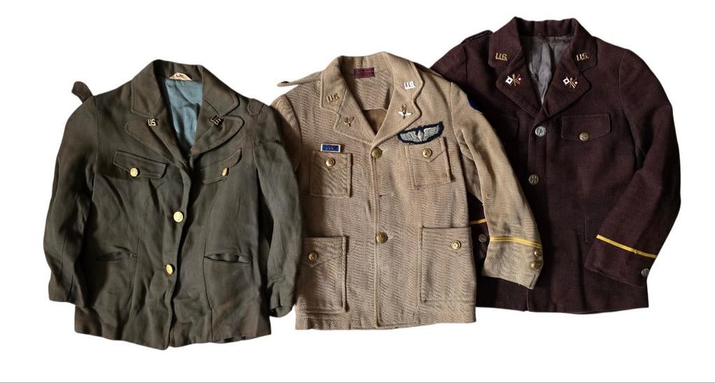 Uniformes pour enfants de l'ANC/WAC, du WASP et du Signal Co, Collections, Objets militaires | Seconde Guerre mondiale, Armée de terre